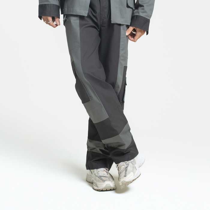 Mad Patched Grey/Black Cargo