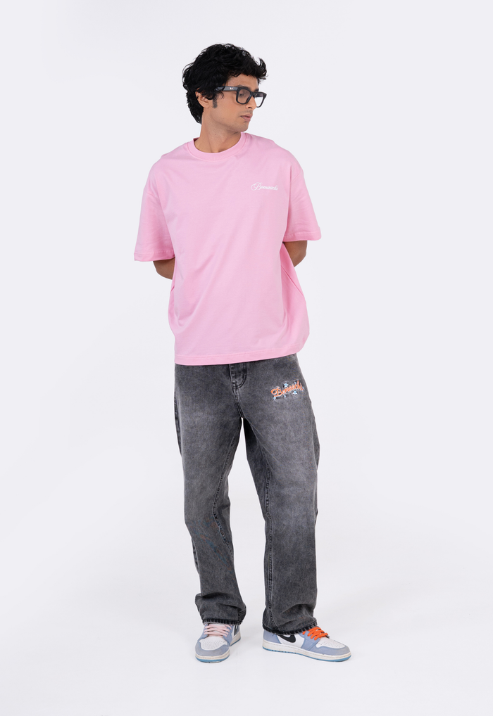 Oversized Blank Baby Pink
