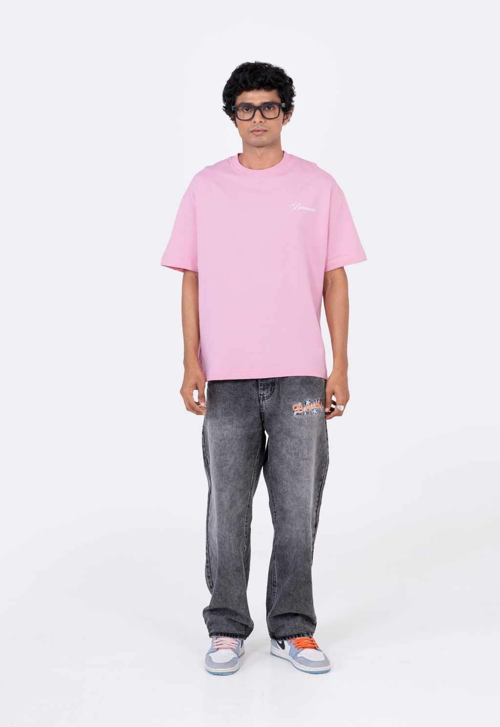 Oversized Blank Baby Pink