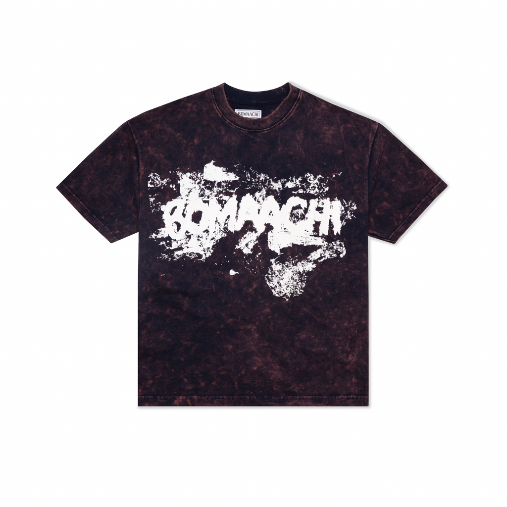 Navy Blue Acid Washed T-shirt