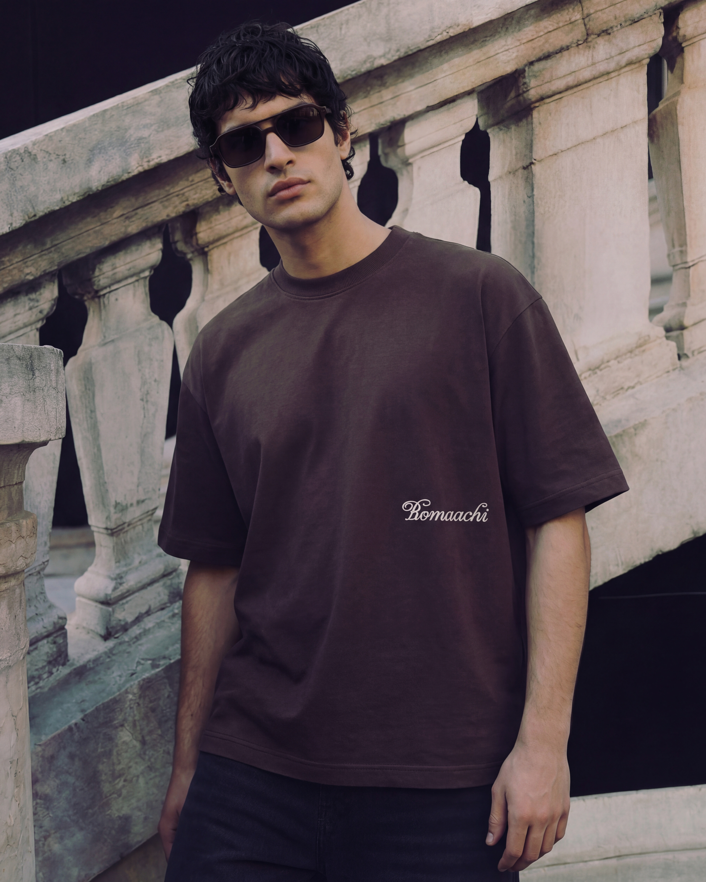 Blank Grey Purple T-shirt