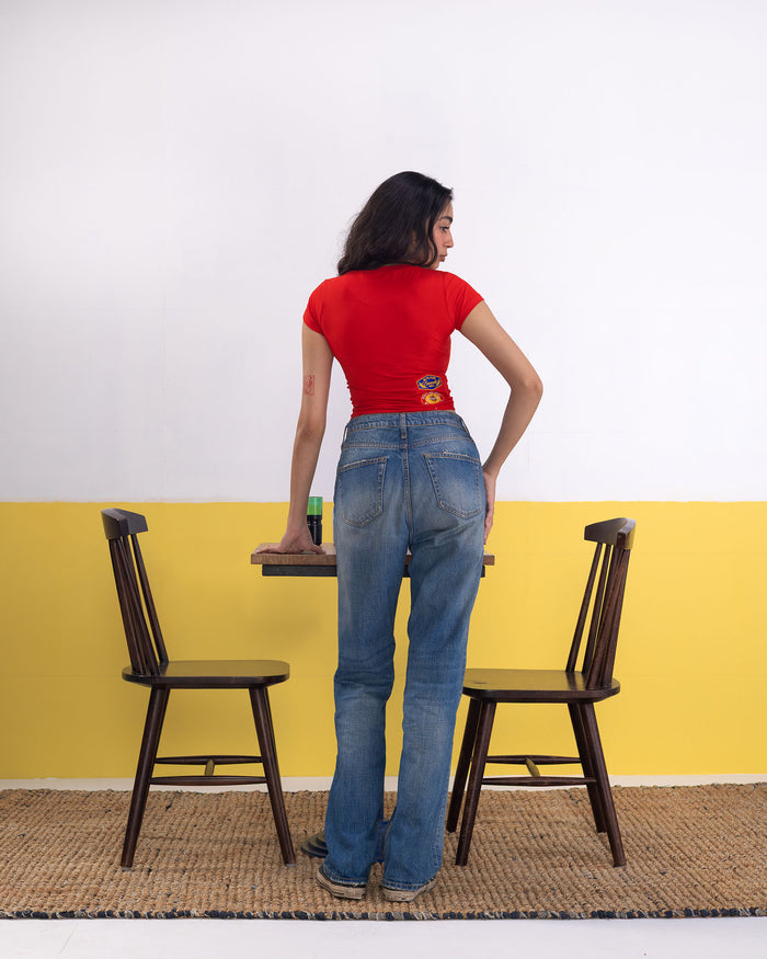 Certified Legend Red Crop Top