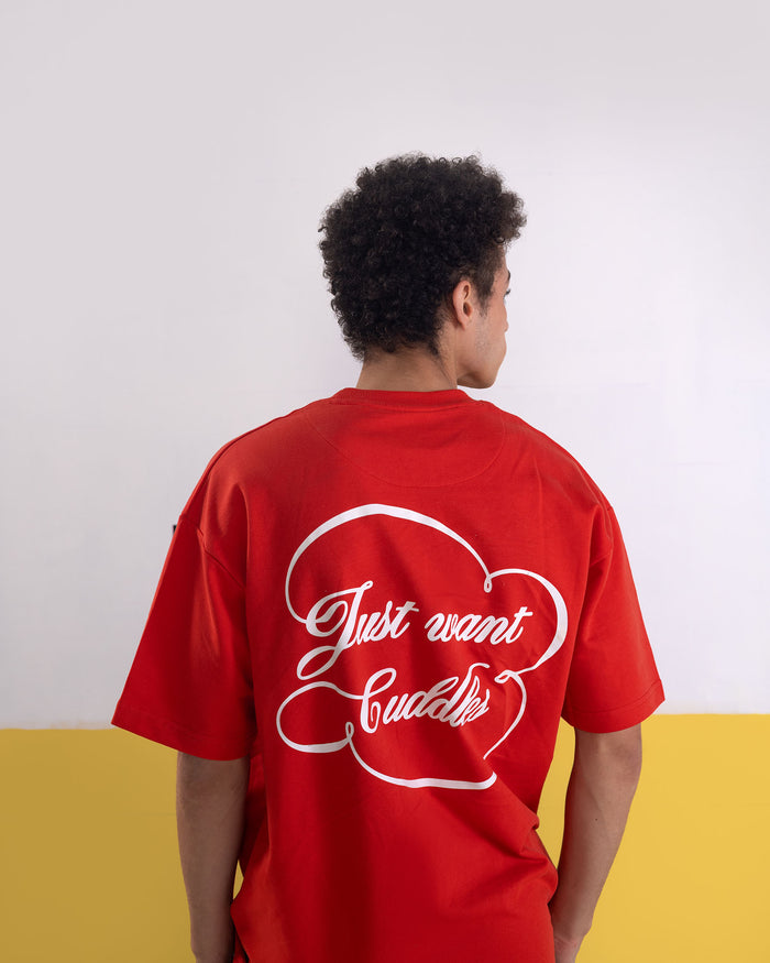 Just Want Cuddles Poppy Red