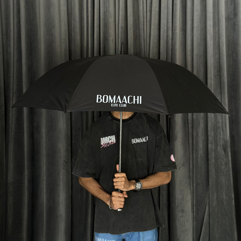 Bomaachi Beautiful Black Umbrella