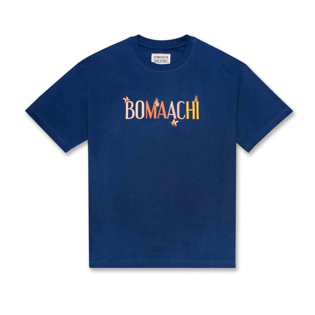 Jungle Chaos Navy Blue T-shirt