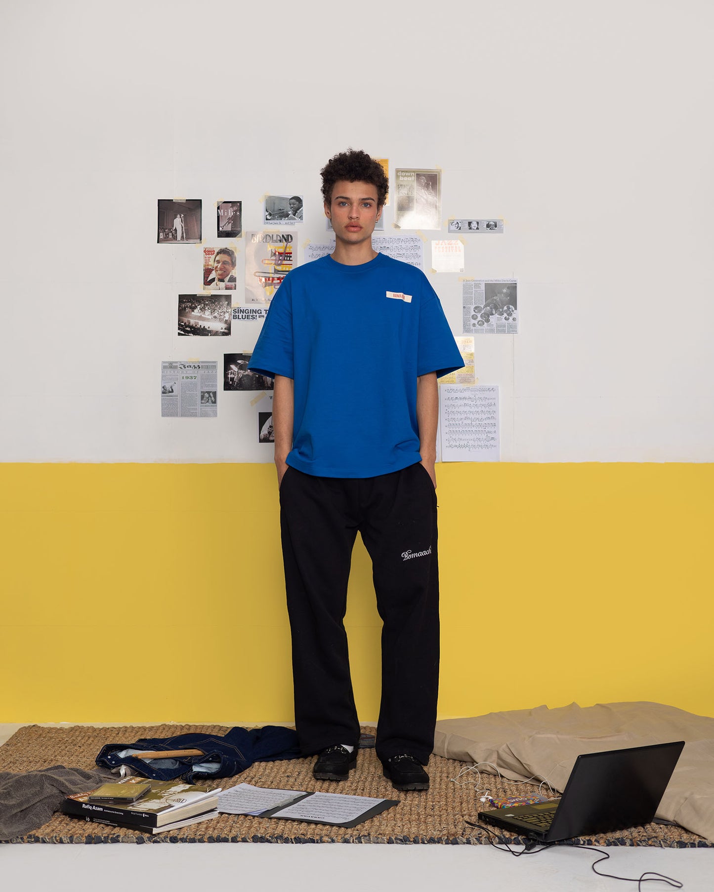 Woven Patch Classic Blue