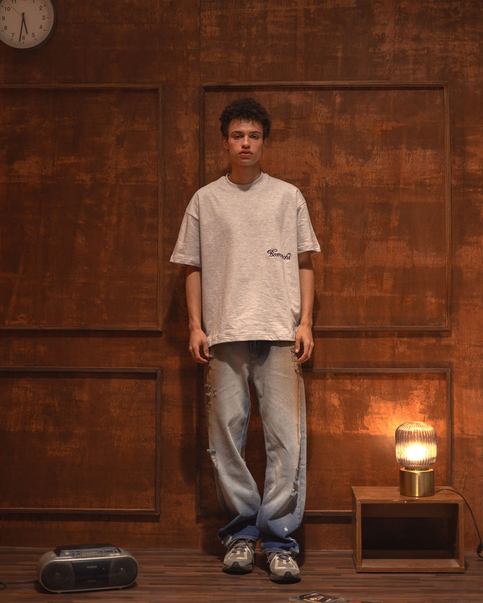 Blank Melange Grey T-shirt