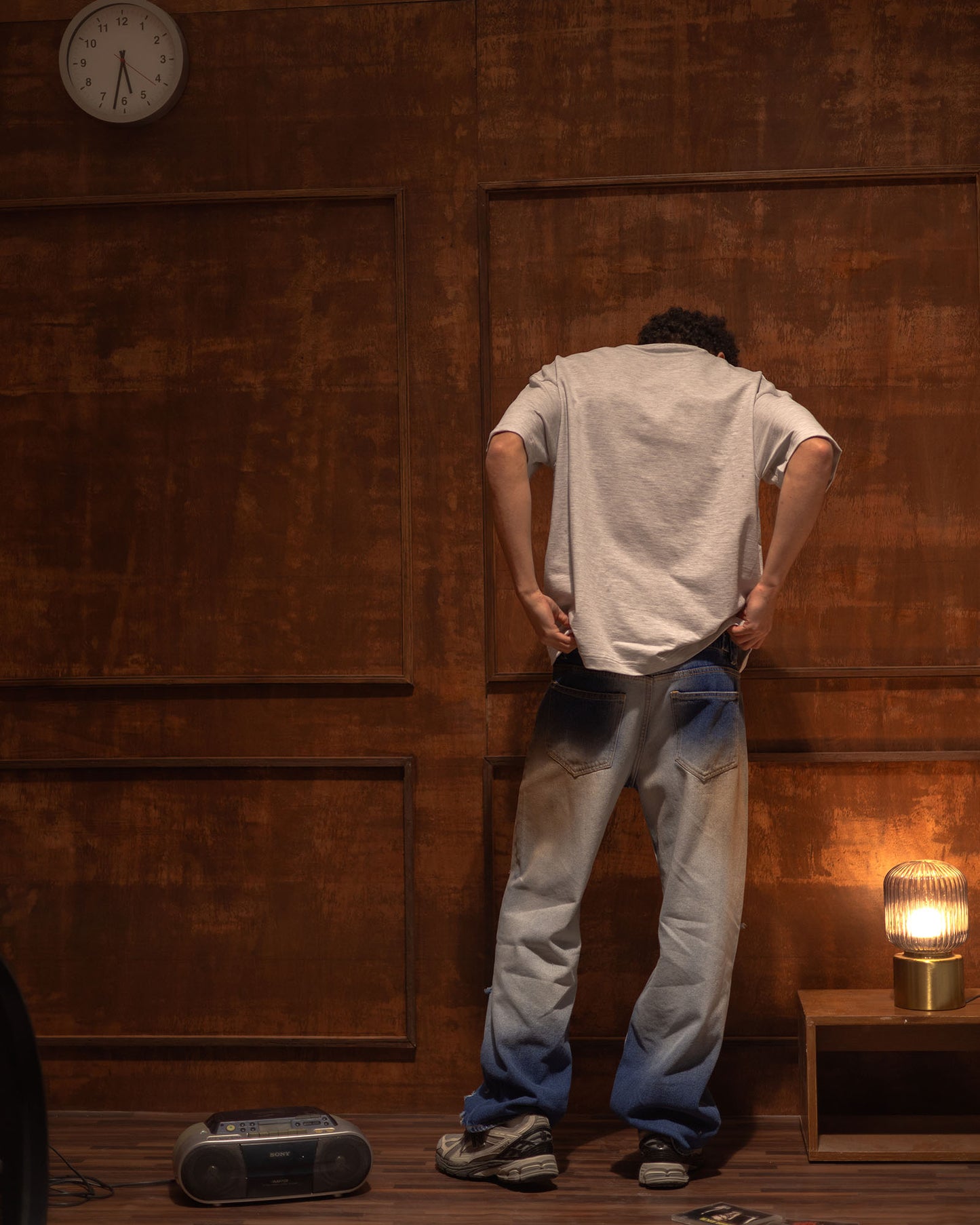 Blank Melange Grey T-shirt