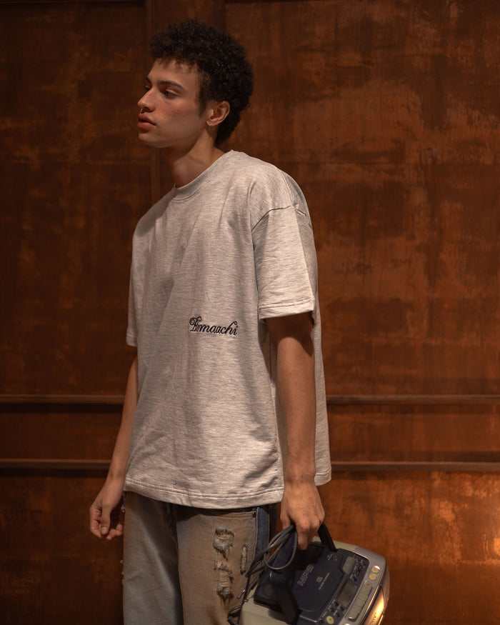 Blank Melange Grey T-shirt