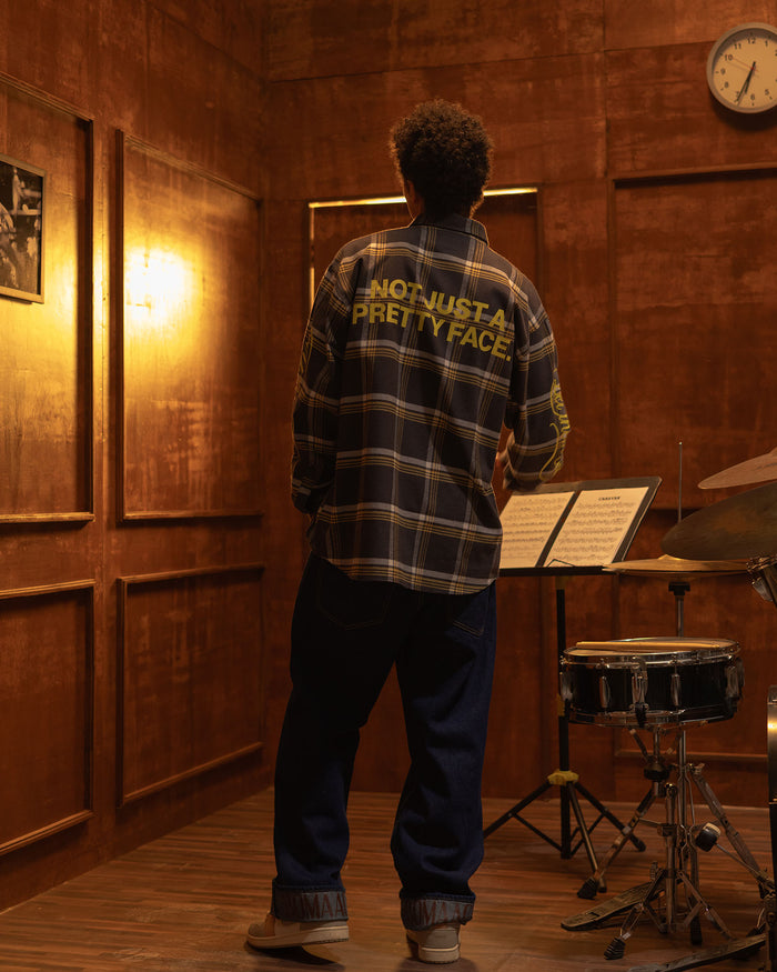 Not Just A Pretty Face Black Shirt