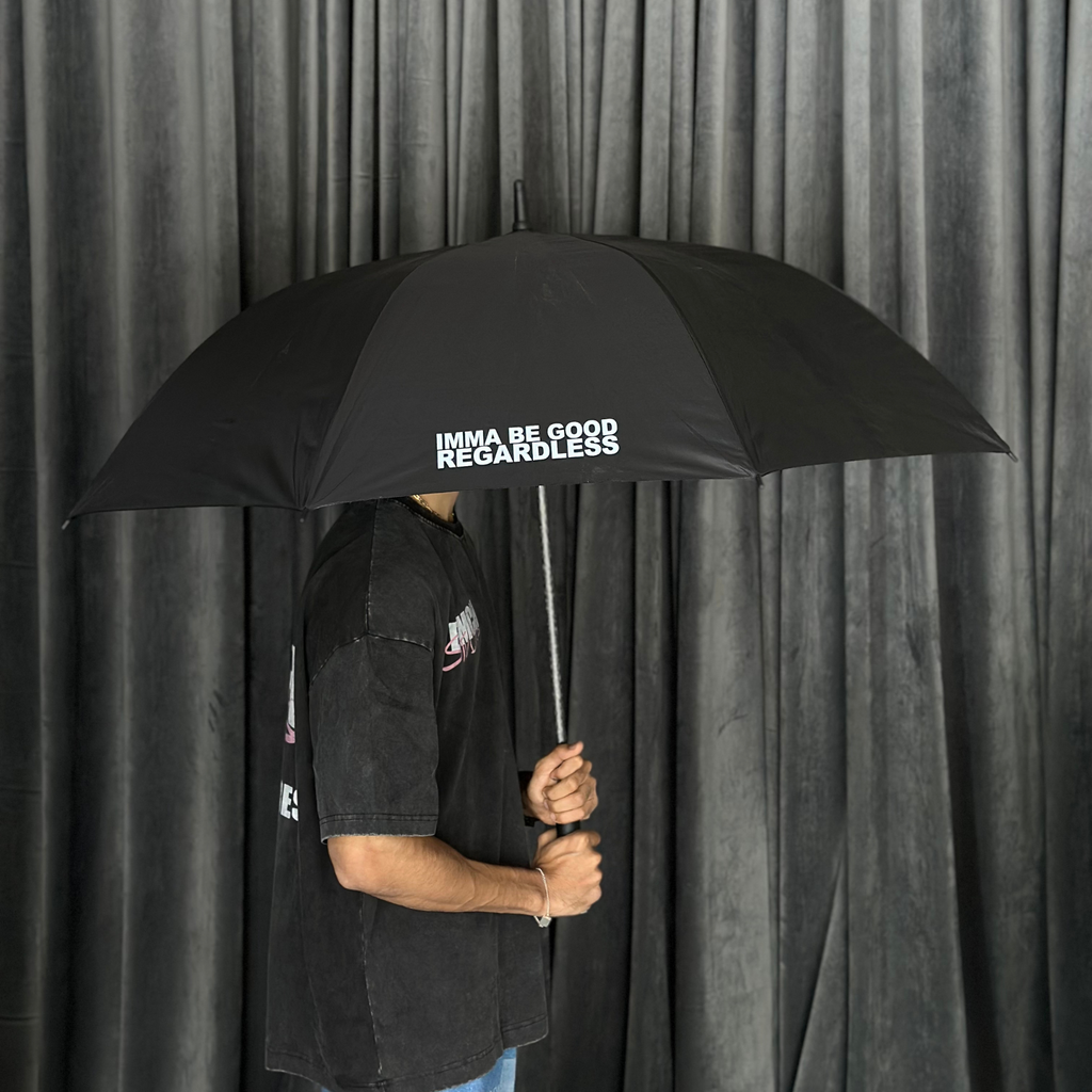 Bomaachi Beautiful Black Umbrella