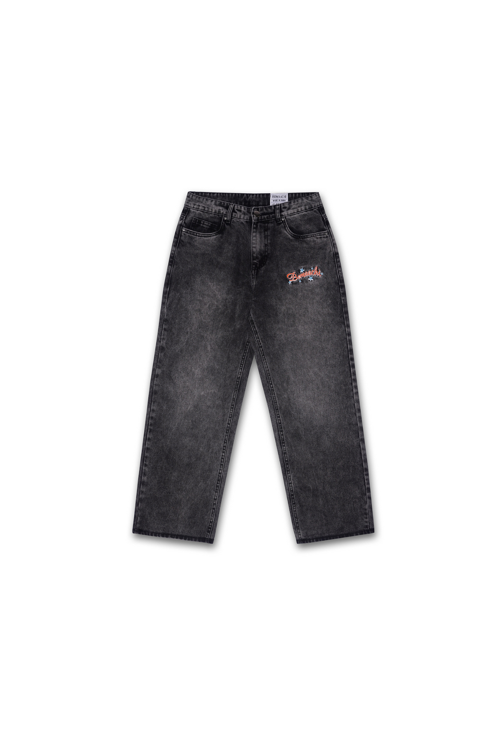 Washed Grey Denim