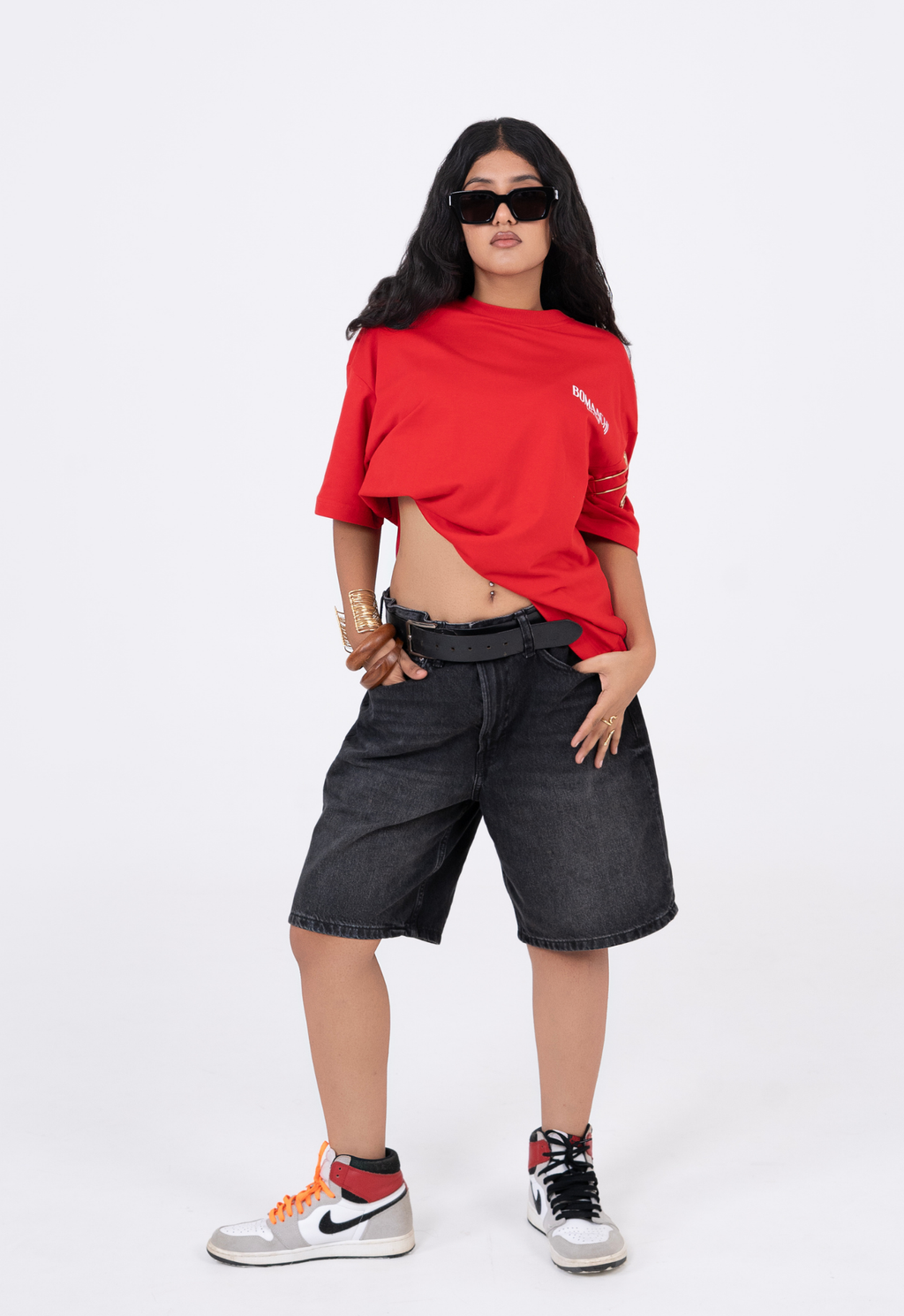 Oversized Blank Red
