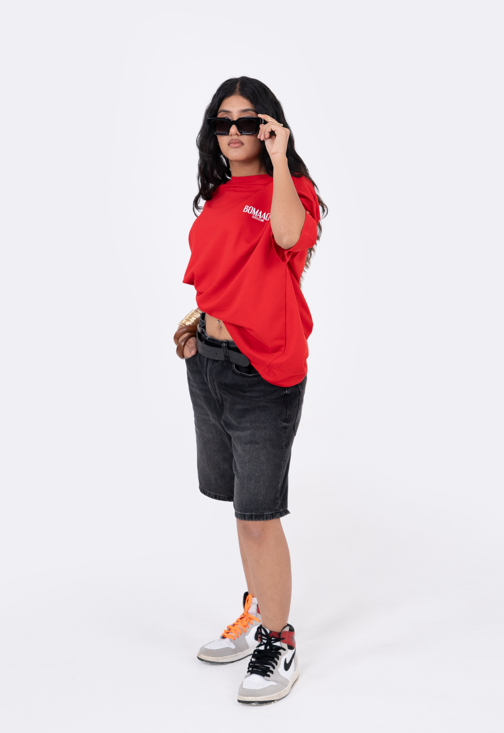 Oversized Blank Red