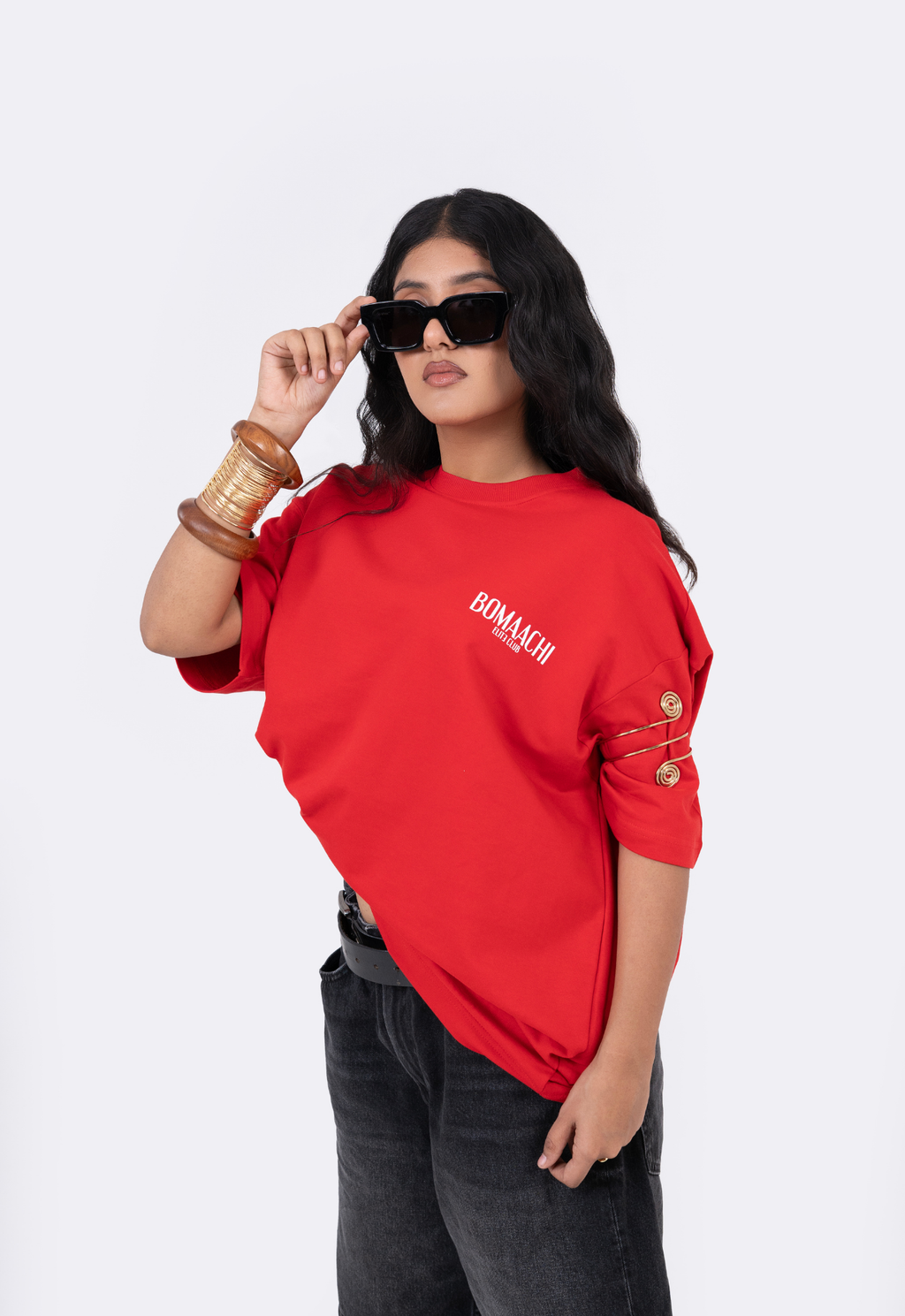 Oversized Blank Red