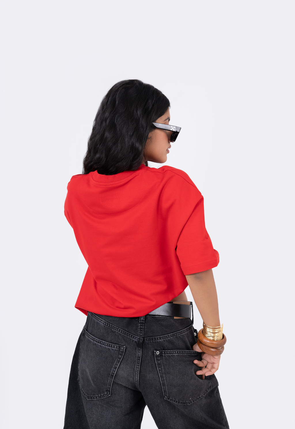 Oversized Blank Red
