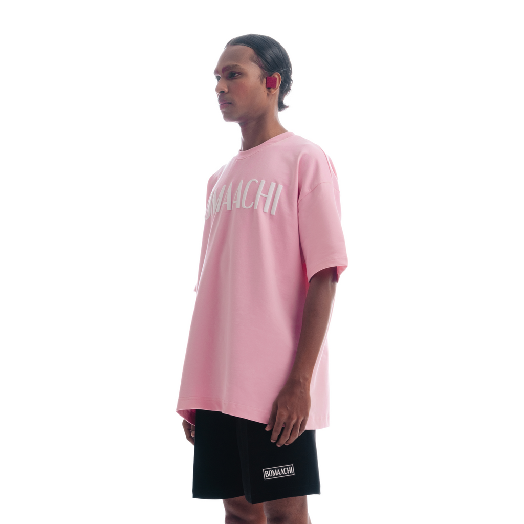 Let Them Judge Printed Baby Pink T-shirt