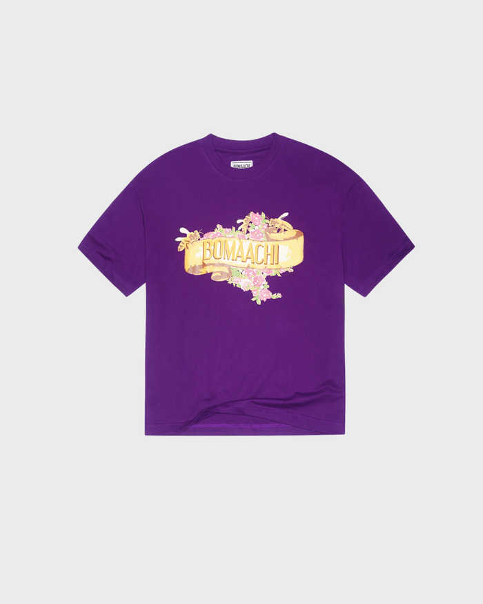 Flowered Violet T-shirt