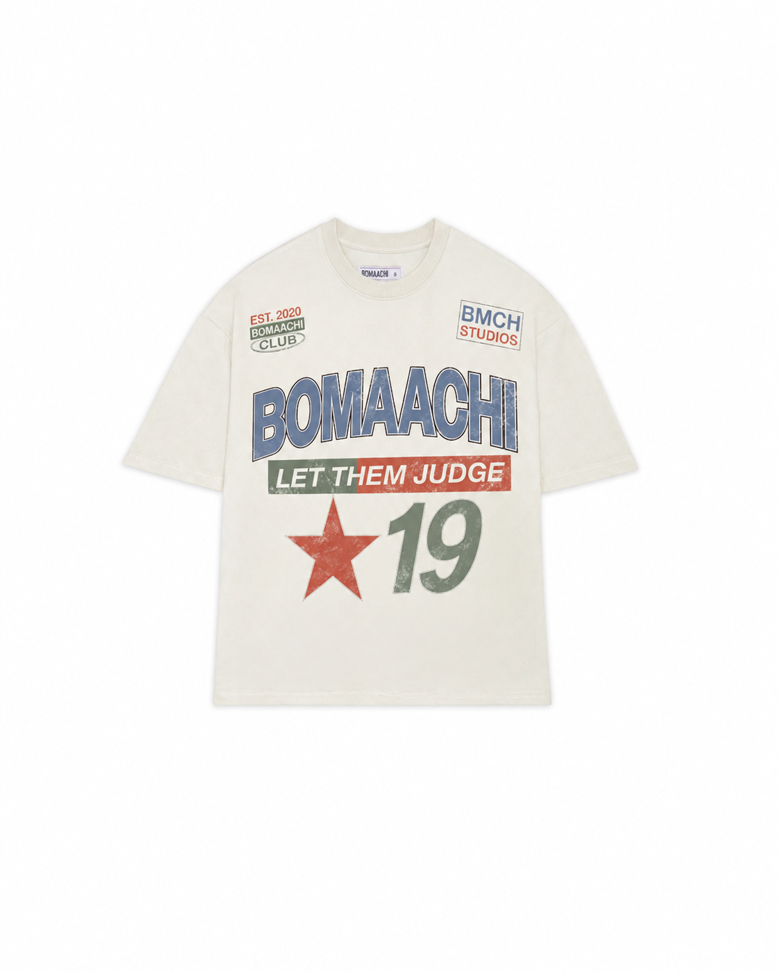 Bomaachi University T-shirt Off-white