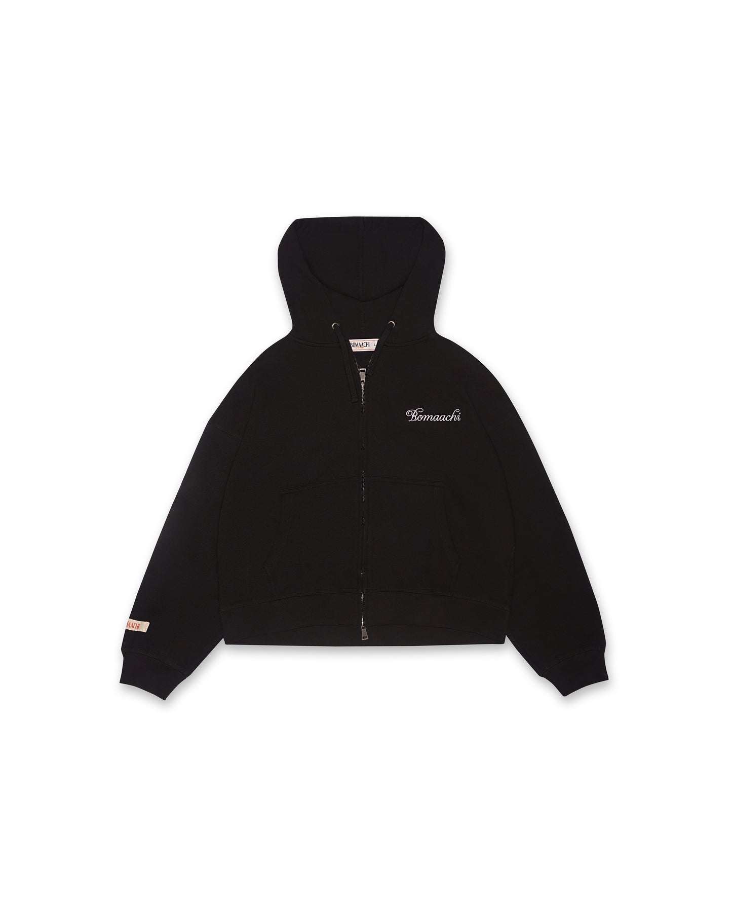The Signature Rope Zip-Up - Black