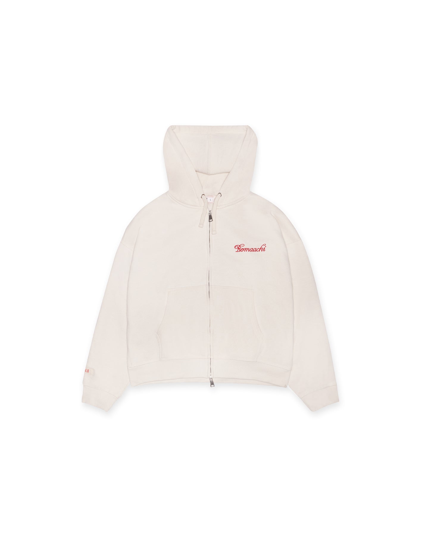 The Signature Rope Zip-Up - Cloud Dancer