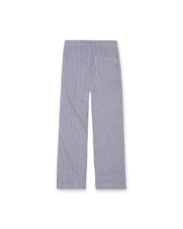 Striped Cotton Pants