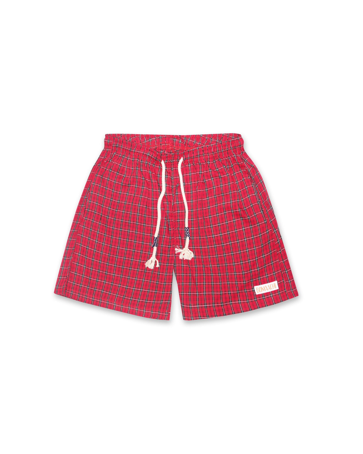 Red Checkered Boxer Shorts