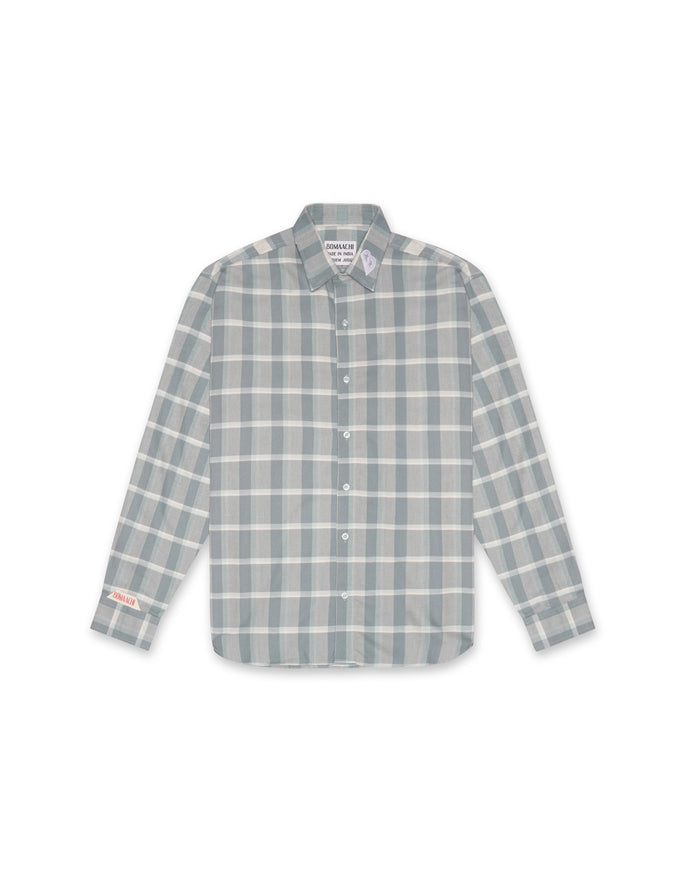 Checkered Shirt Blue