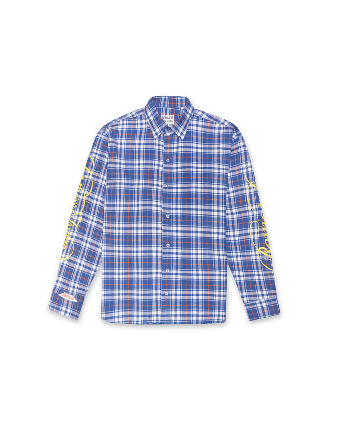 Not Just A Pretty Face Blue Shirt