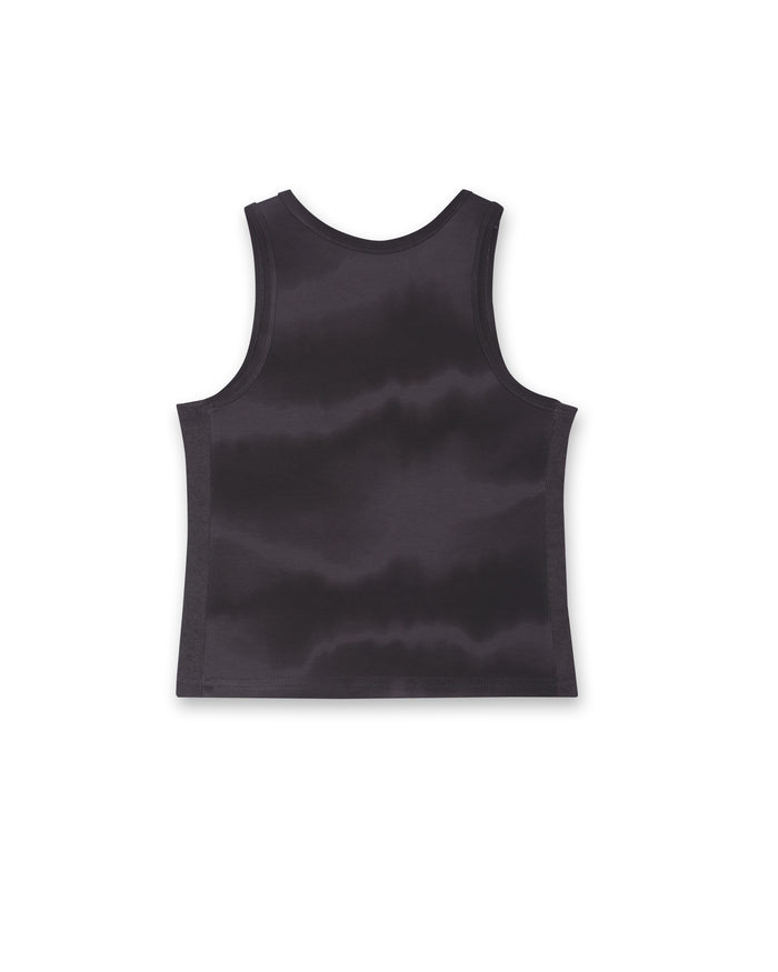 Woven Patch GREY Tank Top