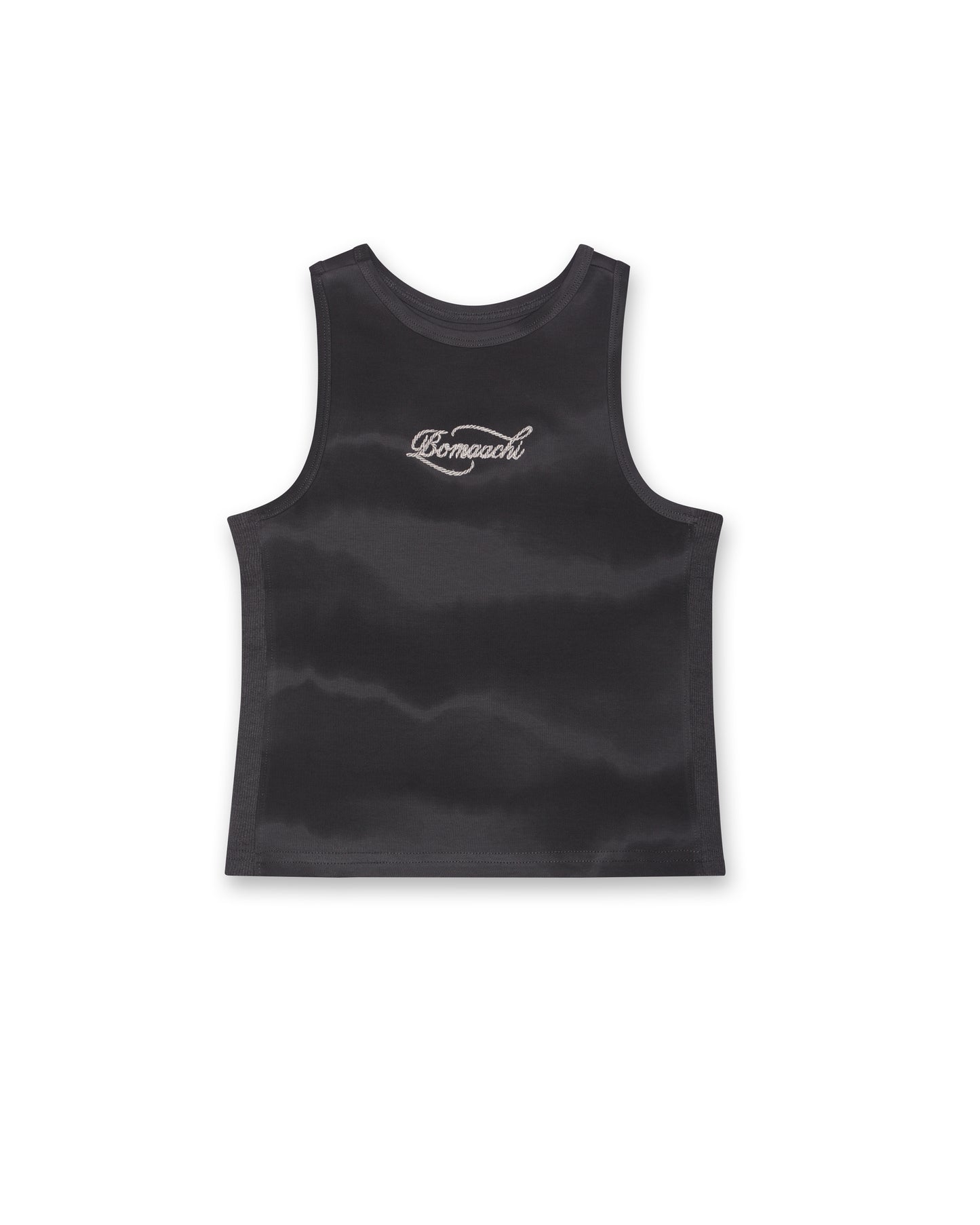 Rope Embroidered GREY Tank Top