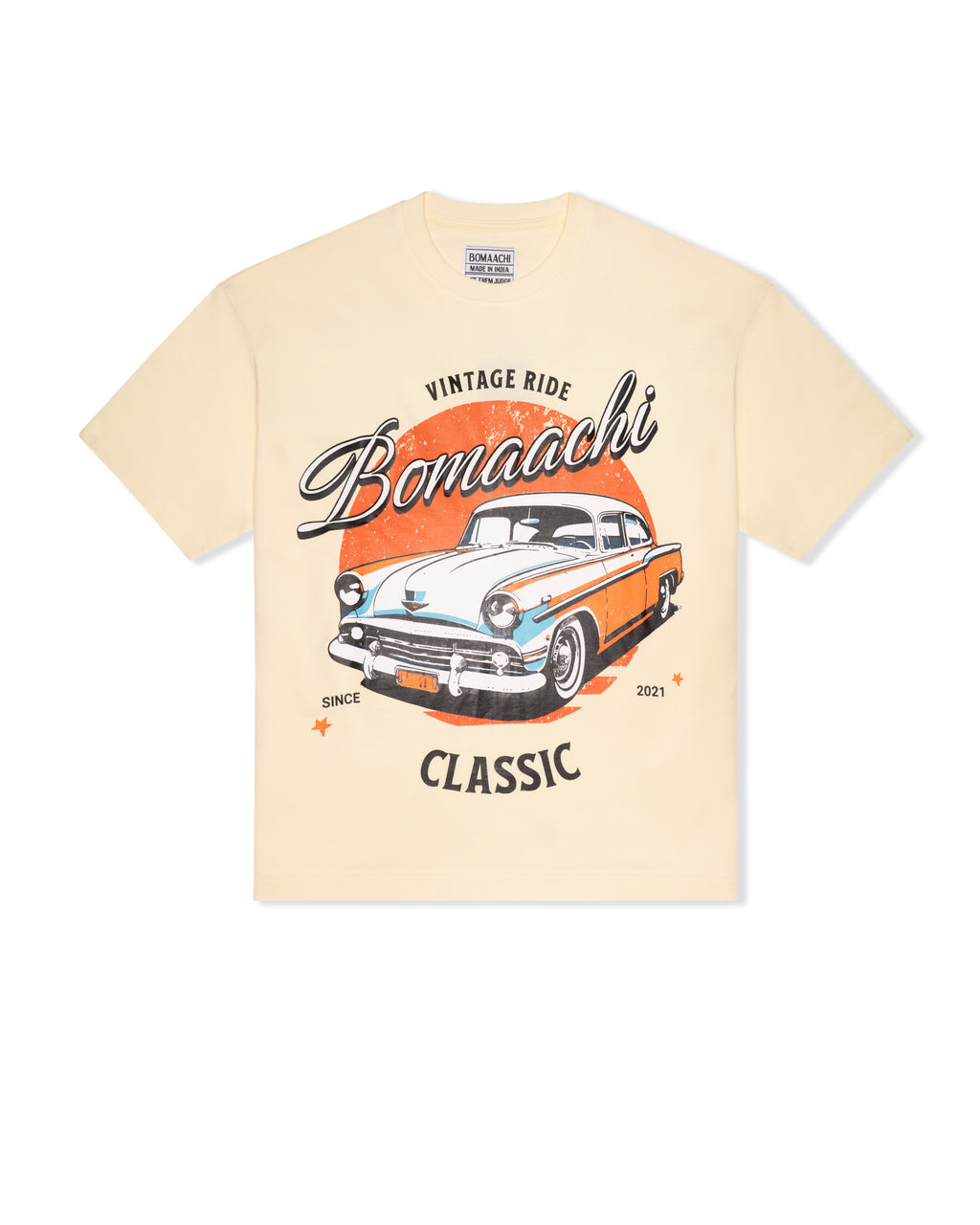 Vintage Classic Cream White T-shirt