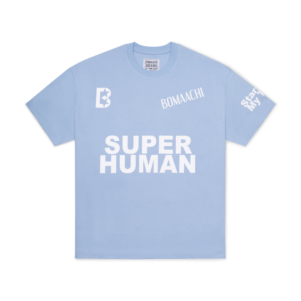 Super Human Powder Blue T-shirt