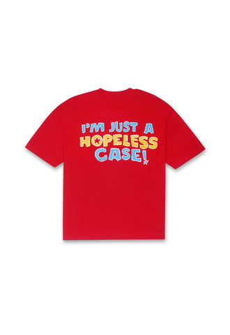 Hopeless Case Scribbled RED  T-shirt