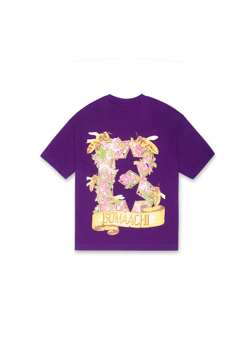 Flowered Violet T-shirt