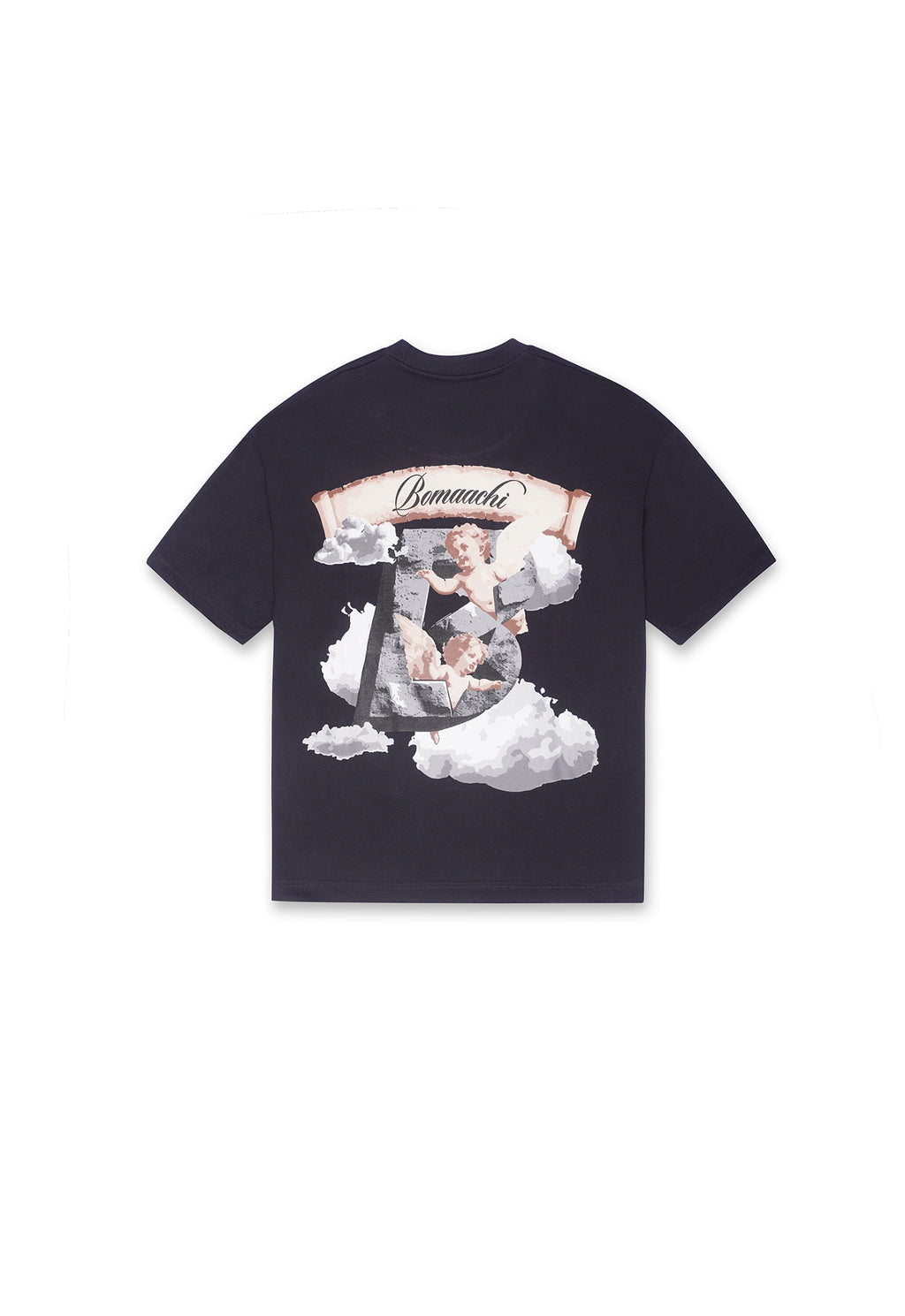 Angel in Clouds dark grey T-shirt