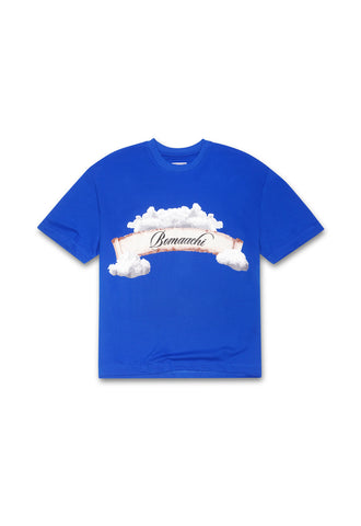 Angel in Clouds Cobalt Blue T-shirt