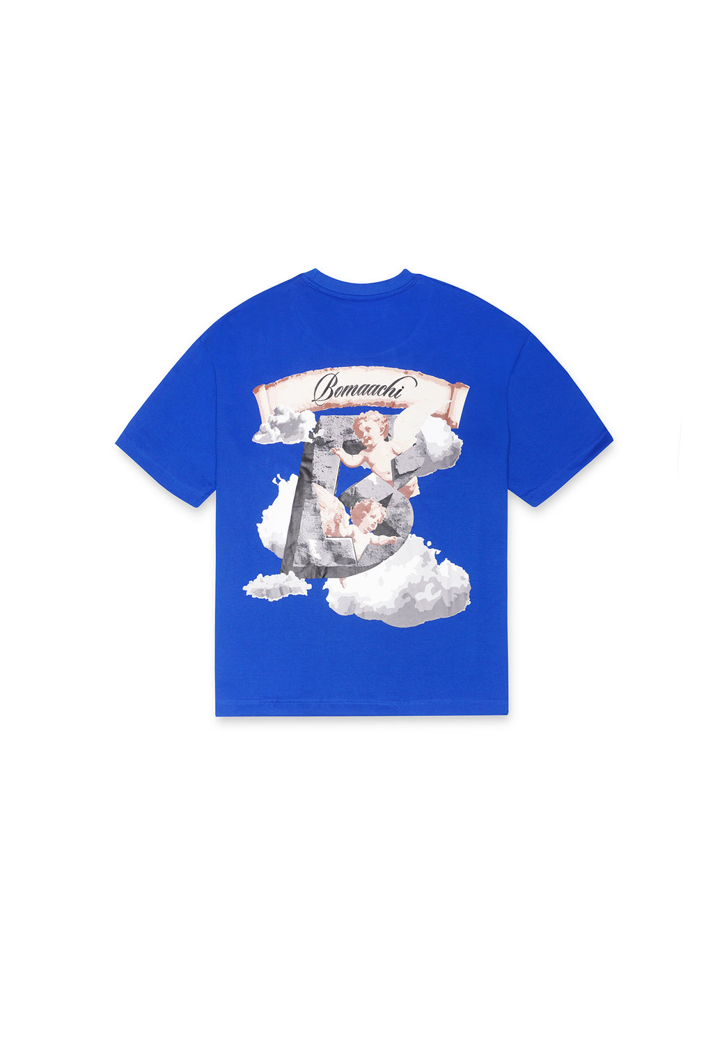 Angel in Clouds Cobalt Blue T-shirt