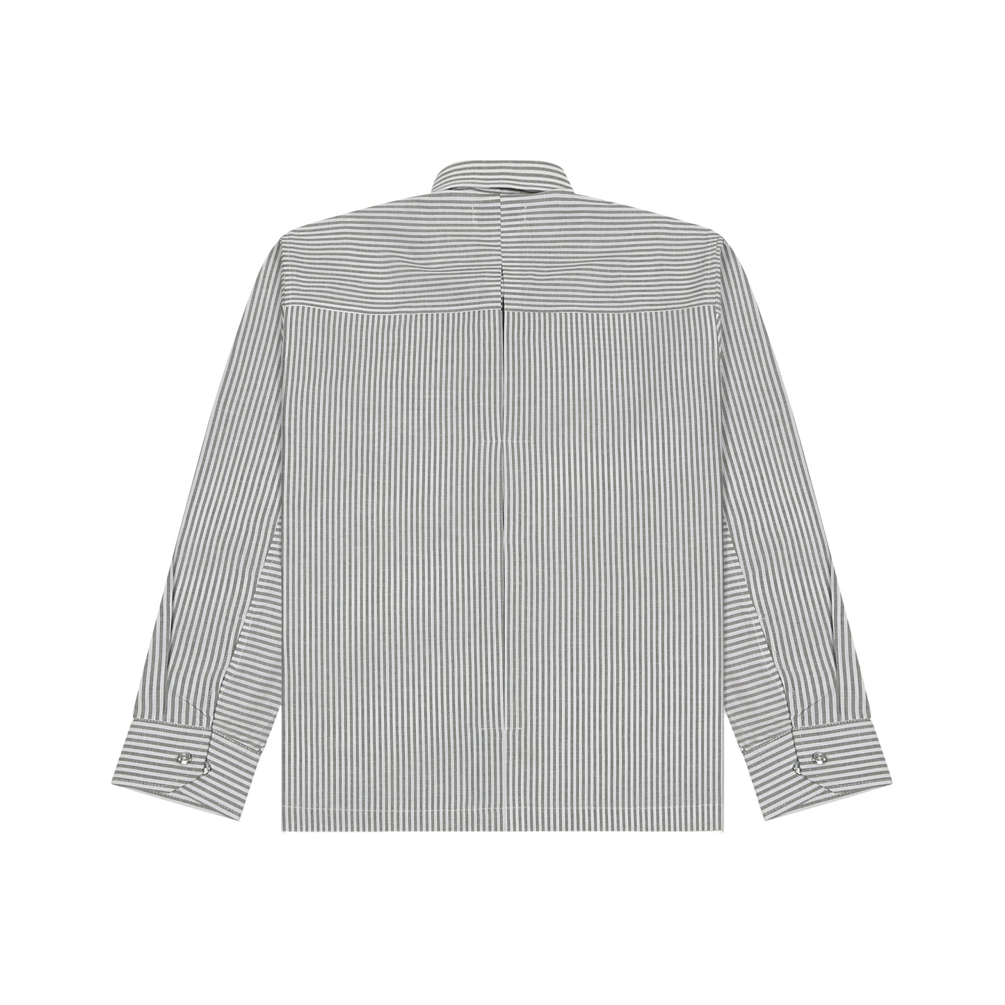 Unaligned Green Stripes Shirt