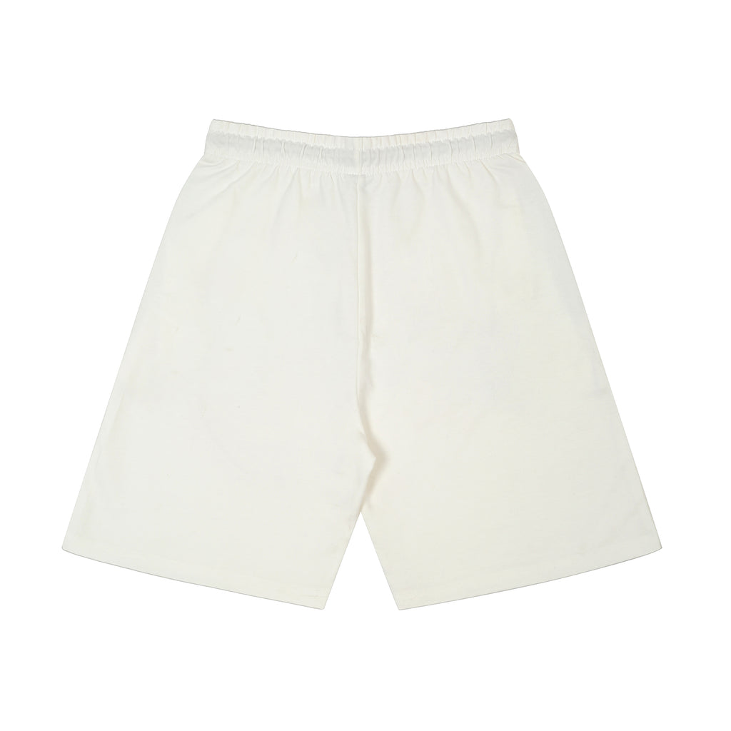 BMCH PRINTED OFF-WHITE SHORTS