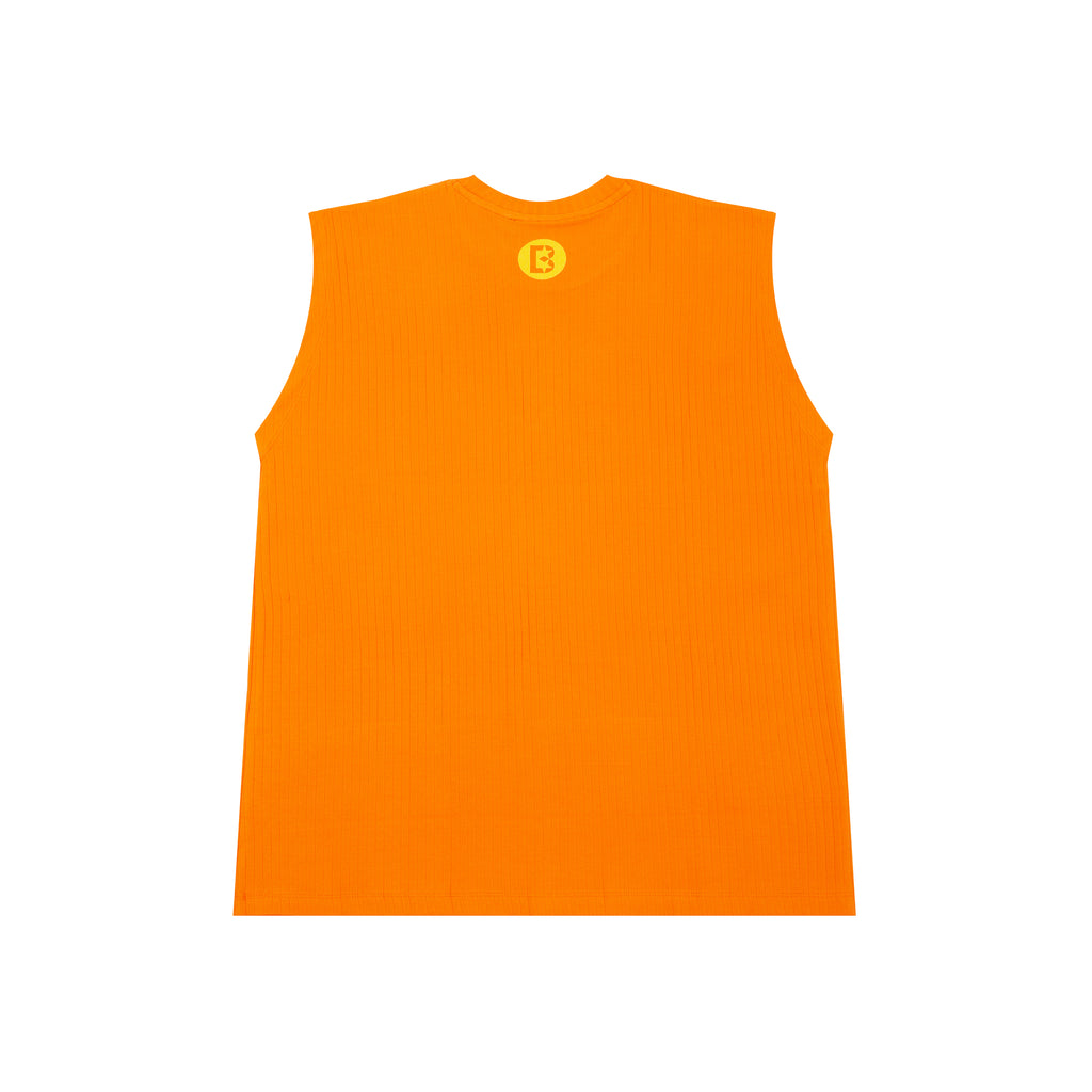 Fck Avg Oversized Bright Orange Vest