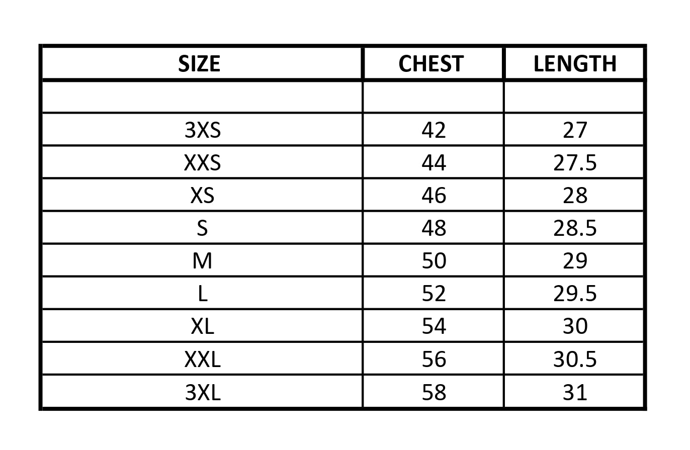 Size Chart Image