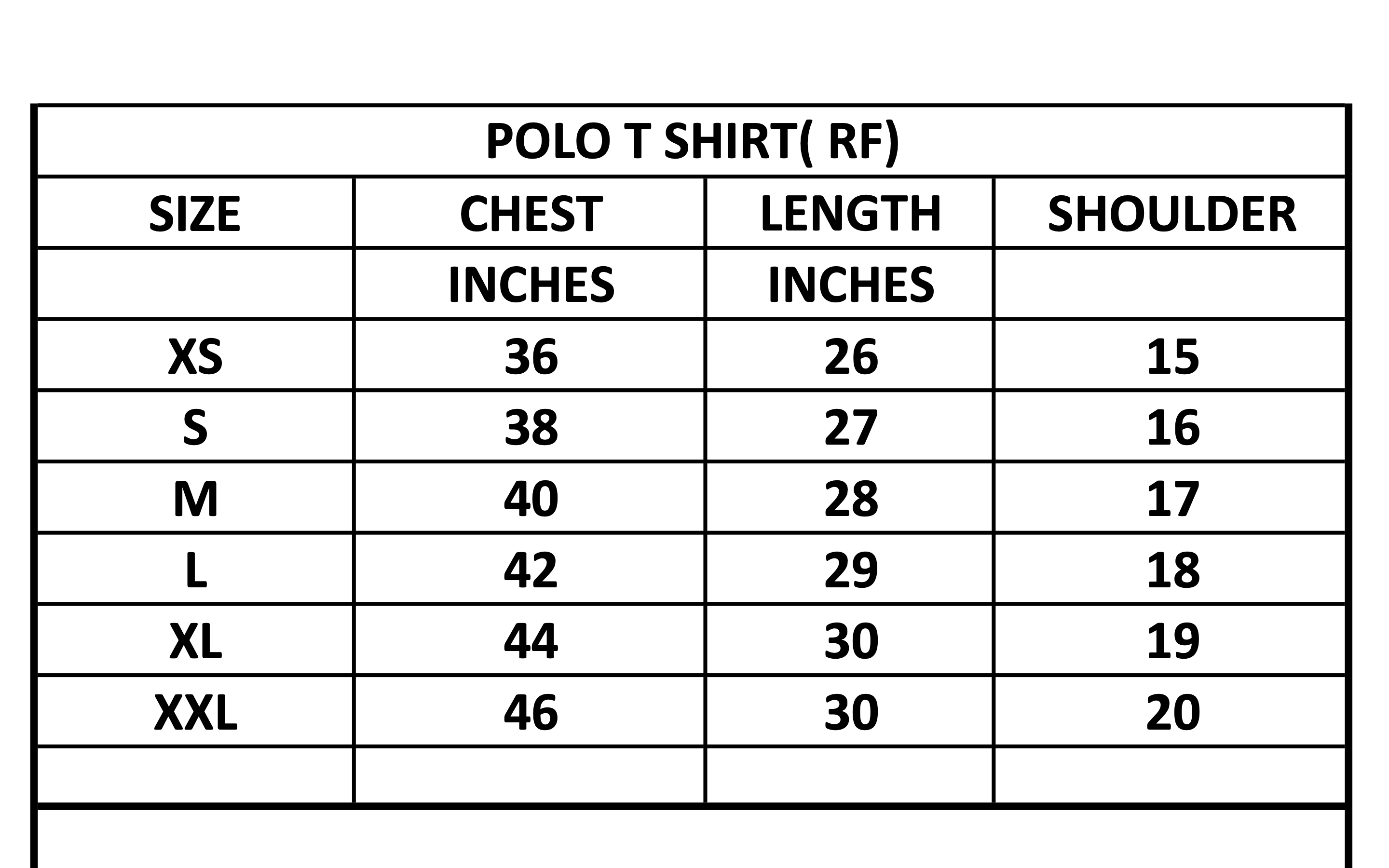 Size Chart Image