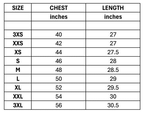 Size Chart Image