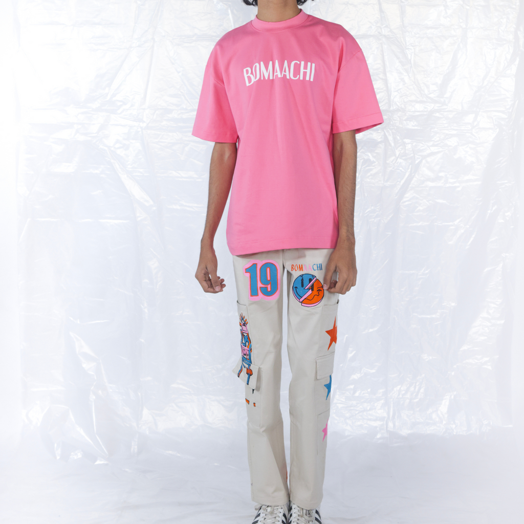 Pink Demon CrewNeck T-shirt